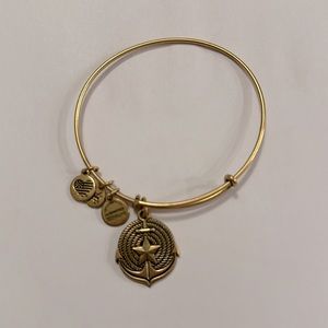 Alex and Ani Gold Anchor Bracelet